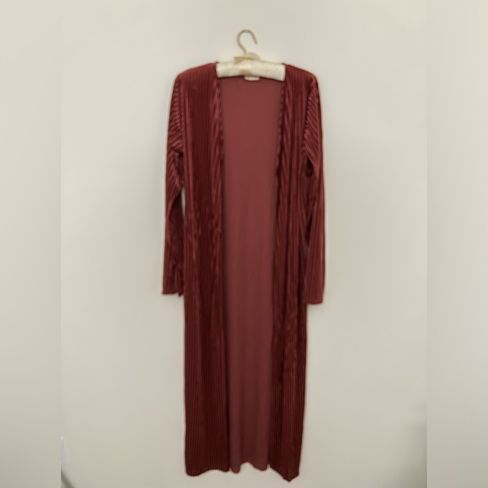 Beautiful velvet duster